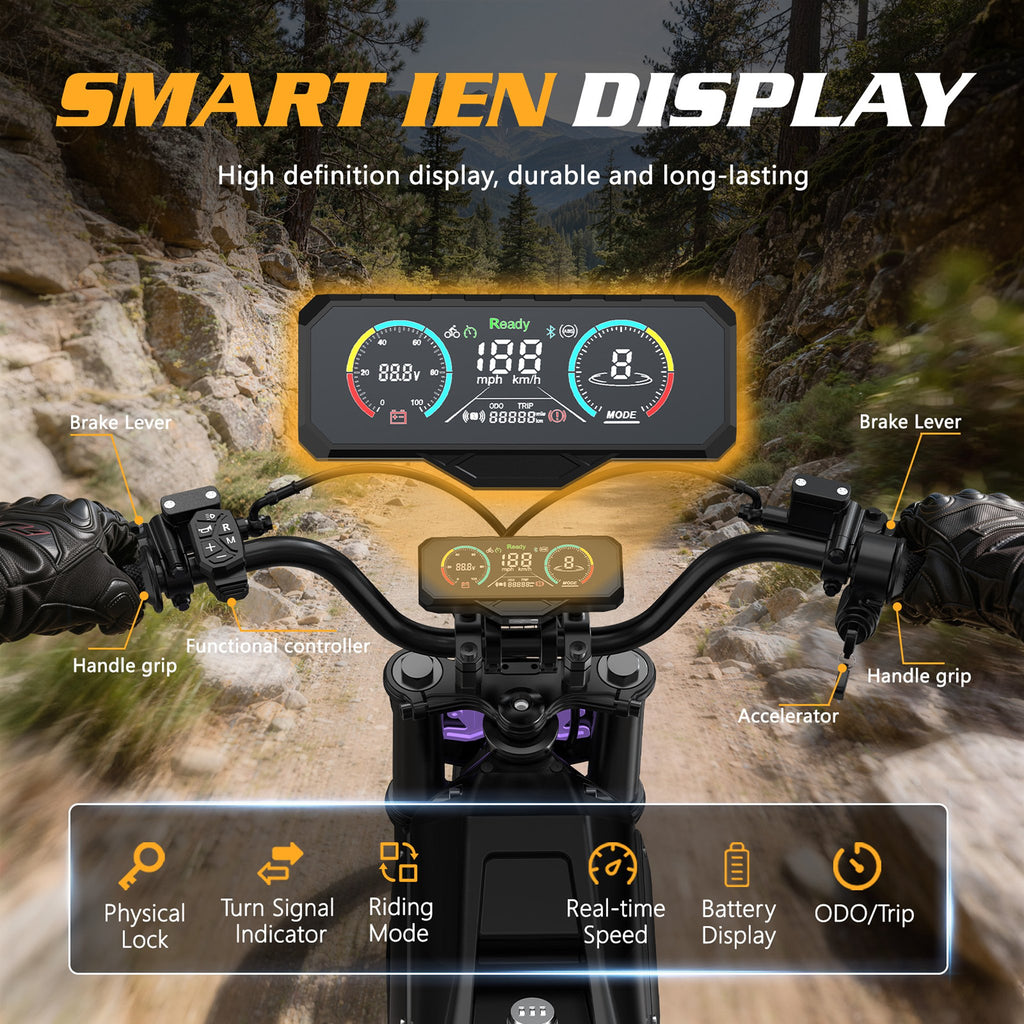 48V 27Ah Off-Road Electric Dirt Bike