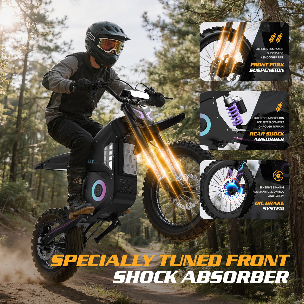 48V 27Ah Off-Road Electric Dirt Bike