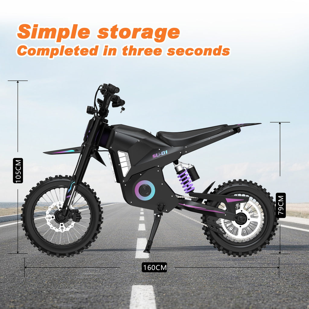 48V 27Ah Off-Road Electric Dirt Bike