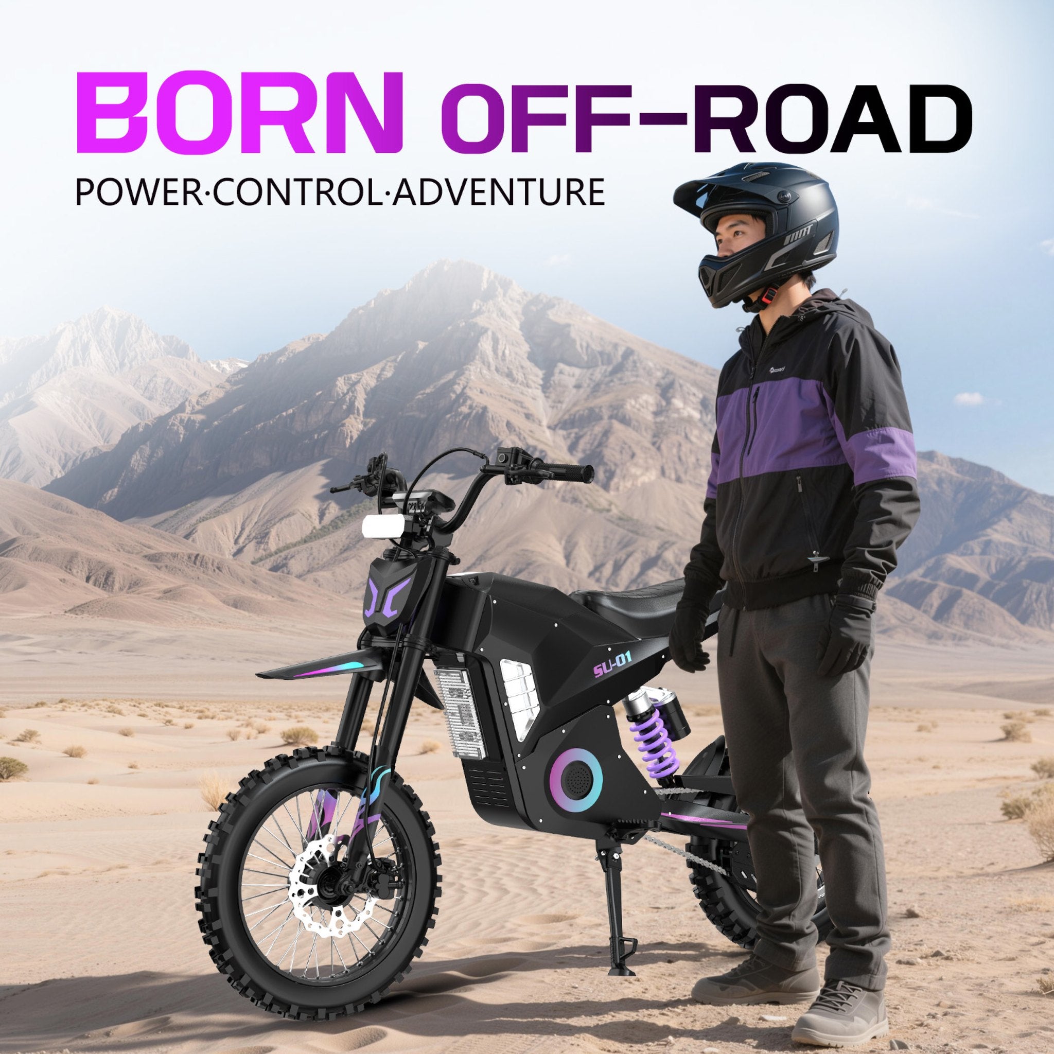 SU-01 48V 30Ah Electric Dirt Bike