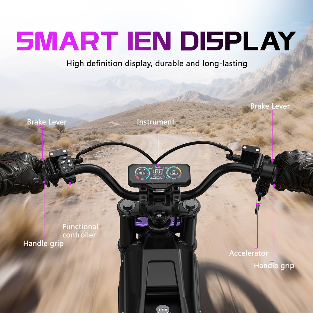 SU-01 48V 30Ah Electric Dirt Bike