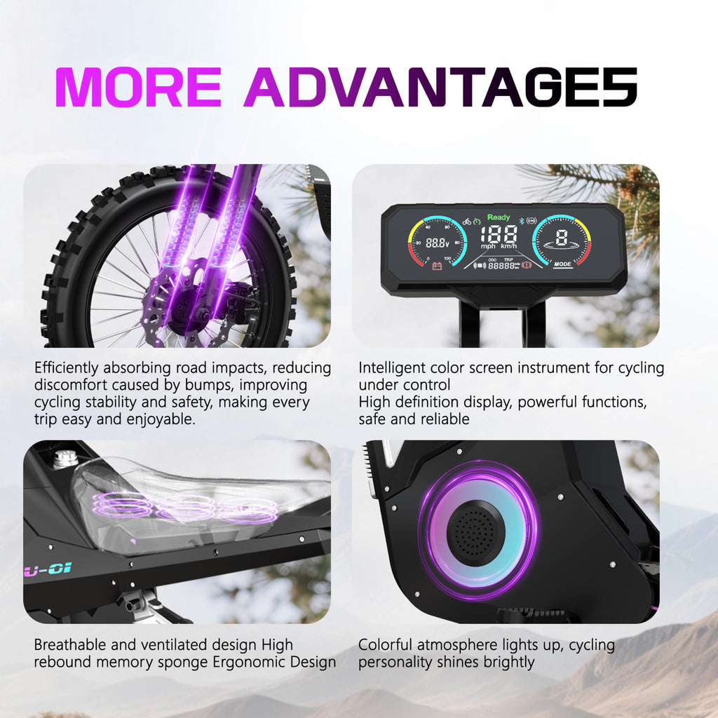 SU-01 48V 30Ah Electric Dirt Bike